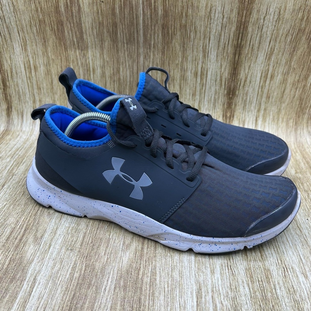 Under Armour Drift RN Men's Size 11.5 Running Shoes‎ Gray Blue 1274072-008